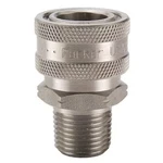 Parker Sst-6m Hydraulic Quick Connect Hose Coupling, 303 Stainless Steel Body,. Fixed Price $166.99.