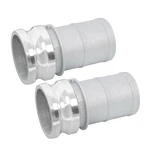 Cam And Groove Type E Coupling Set 2 Pcs Aluminum Industrial Grade 3 Inch. Fixed Price $30.94.