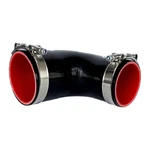 3" To 3.5"(76-89mm) 90 Elbow Coupler Silicone Reducer Hose With Stainless. Fixed Price $50.52.