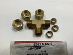 Edelmann 164500 Union Tee Compression Fitting, 5/16" Tube. Fixed Price $14.99.