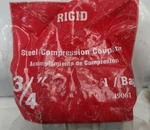 Compression Coupling/rigid /49061/ 3/4in./steel /lot Of 3. Fixed Price $11.30.