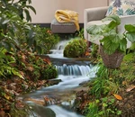 3d Leaves Stone 14696na Floor Wallpaper Murals Mural Print Aj Au Fay. Fixed Price $143.69.