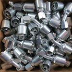 75x Parker 13743-8-8 Hydraulic Hose Swivel Crimp Fitting Female Jic 3/4 X 1/2". Fixed Price $405.00.