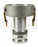 Dixon 3040-da-al On 3 Female X 4 Male Hose End Adapter. Fixed Price $50.00.