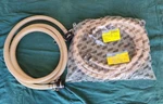 Watson Marlow Braided Pvc Tubing - Two 10 Foot Pieces With Cam & Groove Fittings. Fixed Price $100.00.