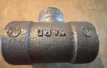 1/2" X 1/2 1/4 Xh Malleable Iron Tee 3-way Fitting Pipe Npt 10 Pc Lot. Fixed Price $19.95.
