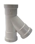 Harco 45 Wyes Fitting 4" White Pvc Non Pressure Cl-100 Pipe Adapter Coupling. Fixed Price $15.39.