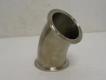 208645 New-no Box; Vne Eg2k-6l2.5 Sanitary Elbow 2-1/2"; Ss-316; 45deg. Fixed Price $23.61.