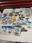 Large Lot Of Sharkbite & Apollo Pex Brass Fittings!!!! Approximately 30 Pieces!!. Fixed Price $155.00.