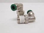 192074 New-no Box; Parker W169plp-4-4 Lot-2; Air Elbows; 90deg; 1/4"ptc X 1/4npt. Fixed Price $11.83.