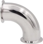 Dernord Elbow 90 Degree Sanitary Pipe Fitting Ss304 Tri Clamp (2" Tube Od). Fixed Price $23.44.