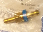 1- Swagelok Brass Push-on Hose Adapter, 1/4" X Od Tube, B-pb4-ta4. Fixed Price $9.89.