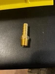 Hose Barb X Male Npt Brass Pipe Fitting Gas Fuel Water Air --- Pack Of 25. Fixed Price $24.00.