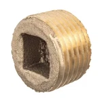 Brass Square Socket Plug, Male Npt, Zusa-pf-10557. Fixed Price $14.89.