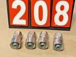 Eaton - Straight -12 Female Jic Crimp Fittings (4 In Lot). Fixed Price $80.00.