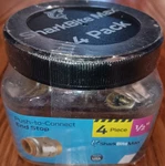 Sharkbite Max Sealed 4 Pack Push-to-connect End Stops 1/2". Fixed Price $19.95.