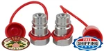 Lsq-s4-04pf 1/2 Npt 2 Pcs - 1/2" Ag Iso 5675 Tractor Hydraulic Disconnect Hydr. Fixed Price $35.90.