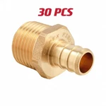 Efield 30pcs 1/2" Pex X Male Npt Adapters Crimp Brass Fittings ,lead Free. Fixed Price $35.99.
