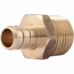 Sharkbite 1/2in X Mnpt Brass Crimp Male Connector. Fixed Price $36.99.