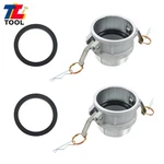 Quick-connect Type B 3" Camlock Fitting - Aluminum Plug Npt Male 2pcs. Fixed Price $26.61.