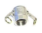 Dixon 200-d-ss, 2" Cam & Groove Type D Coupler X Female Npt, 316 Stainless Steel. Fixed Price $79.99.