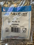 John Guest Hose Stem 1/4 - Part # P1250808s : 10 Pk. Fixed Price $13.95.