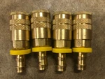 Dixon Dc2044l Brass Air Chief Interchange Quick-connect Hose Socket Lot 4. Fixed Price $27.50.