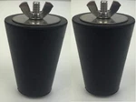 1 1/4 To 2 Inch Commercial Winter Plug, 7 11 Rubber Tapered Pool Pack. Fixed Price $23.62.