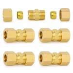 Brass Compression Tube Fitting, 1/2" Od X Union (5-pack). Fixed Price $20.73.