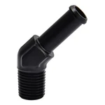 Evil Energy 1/2" Npt Male To 5/8" Barb Fitting Adapter 45 Degree Aluminum Black. Fixed Price $26.40.