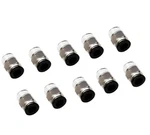 Male Straight 1/4" Tube Od X Npt Thread Push To Connect Fitting 10pcs. Fixed Price $13.99.