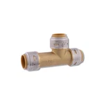 Sharkbite 3/4 In Push X Brass Tee Ur3370a. Fixed Price $31.99.