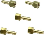 5pcs Brass Hose Barb Fitting Straight 1/4 X 1/8" Npt Female,. Fixed Price $18.29.