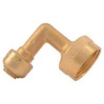 Cash-acme U2276lf Dishwasher Elbow 1/4" Od X 3/4" Garden Hose Nut Connection. Fixed Price $19.99.