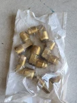 Qty 6** 90273 Male 45 Flare To Nptf Pipe 90 Brass Elbow 1/2" X. Fixed Price $48.00.