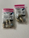 8 Sharkbite/shark Bite Max 1/2 Gray/grey Pb/polybutylene To Pex Adapters. Fixed Price $79.10.