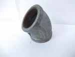 242009 New-no Box; Schimberg Mg45212 Galvanized Elbow 2.5". Fixed Price $23.26.