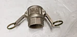 Dixon 150-d-ss 1-1/2" Female Coupler X Npt Cam Groove Lock Stainless. Fixed Price $58.00.