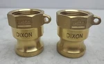 2 Pack Dixon 100-a-br 1" Brass Male Adapter X Fnpt Cam And Groove. Fixed Price $16.50.