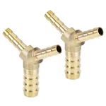 Toothed Reduction Pipe Fitting Y Shape Tube Connector 3/8"x1/4"x1/4" 2pcs. Fixed Price $10.01.