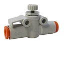 (new) Smc As2052f-07 , As2052f07 1/4" Push-to-connect Speed Control Valve. Fixed Price $18.00.
