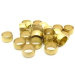 50pcs Brass Compression Fitting Sleeves Ferrule Ring For 4mm Tube. Fixed Price $15.57.