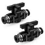 Beduan Pneumatic Buc Ball Valve, 5/32" X Od Push To Connect Fitting Air.... Fixed Price $16.13.