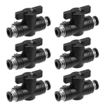 Antrader Pneumatic Ball Valve,6pcs Push To Connect 1/4" X Od. Fixed Price $18.71.
