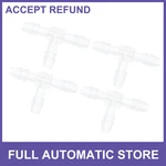 Plastic Hose Barb Fitting 7/64" T 3 Way Splicer Joint Aquarium Pp Clear 4pcs. Fixed Price $11.99.