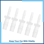 Plastic Hose Barb Fitting 3/32" To 3/16" Id Connectors Clear 5pcs. Fixed Price $11.69.