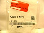 Smc Kqg2h11-n02s Stainless Steel Adapter,thread 1/4 In.,tube 3/8 Nib. Fixed Price $15.00.