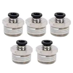 Male Straight 1/4" Tube Od X 1/2" Npt Thread Push To Connect Fitting 5pcs. Fixed Price $14.99.