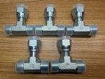(5) Brennan Fs6600-08-08-08 Orfs Swivel Branch Tee 1/2" Hydraulic Fittings. Fixed Price $24.99.