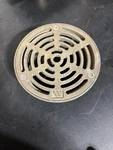 Wade Round Floor Drain Strainer W/ Cover Nickel Bronze. Fixed Price $40.00.